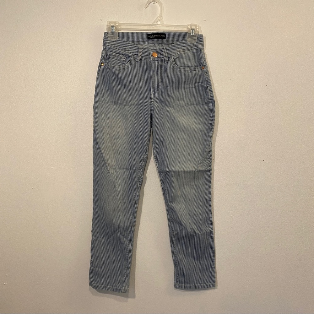Y2K Lee Platinum Label Low Rise Cropped Skinny Jeans